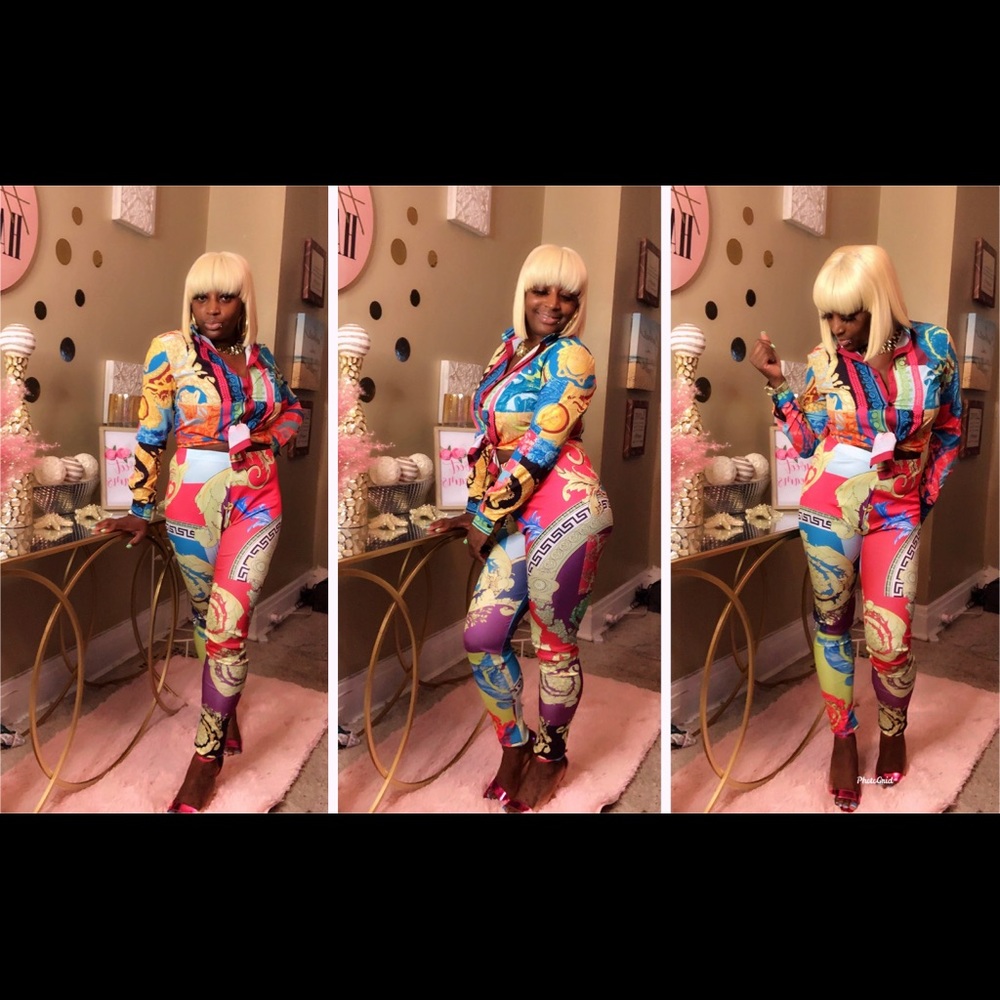 “Color Me Bad” 2 piece set